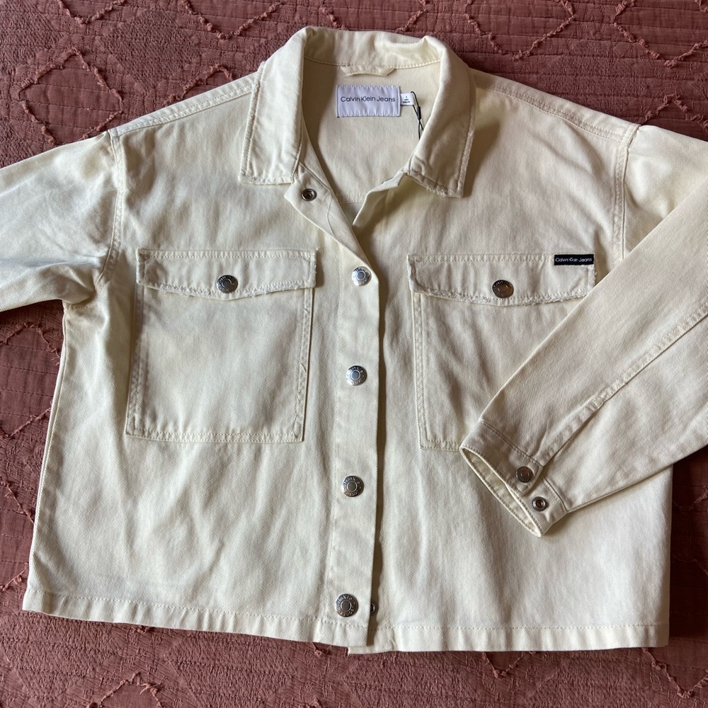 NWT Calvin Klein Jeans Denim Jacket